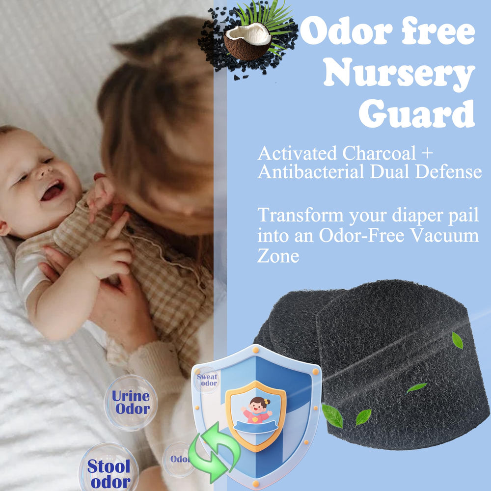 NEWKE easy-install deodorizer pads fit lid slot without disassembly