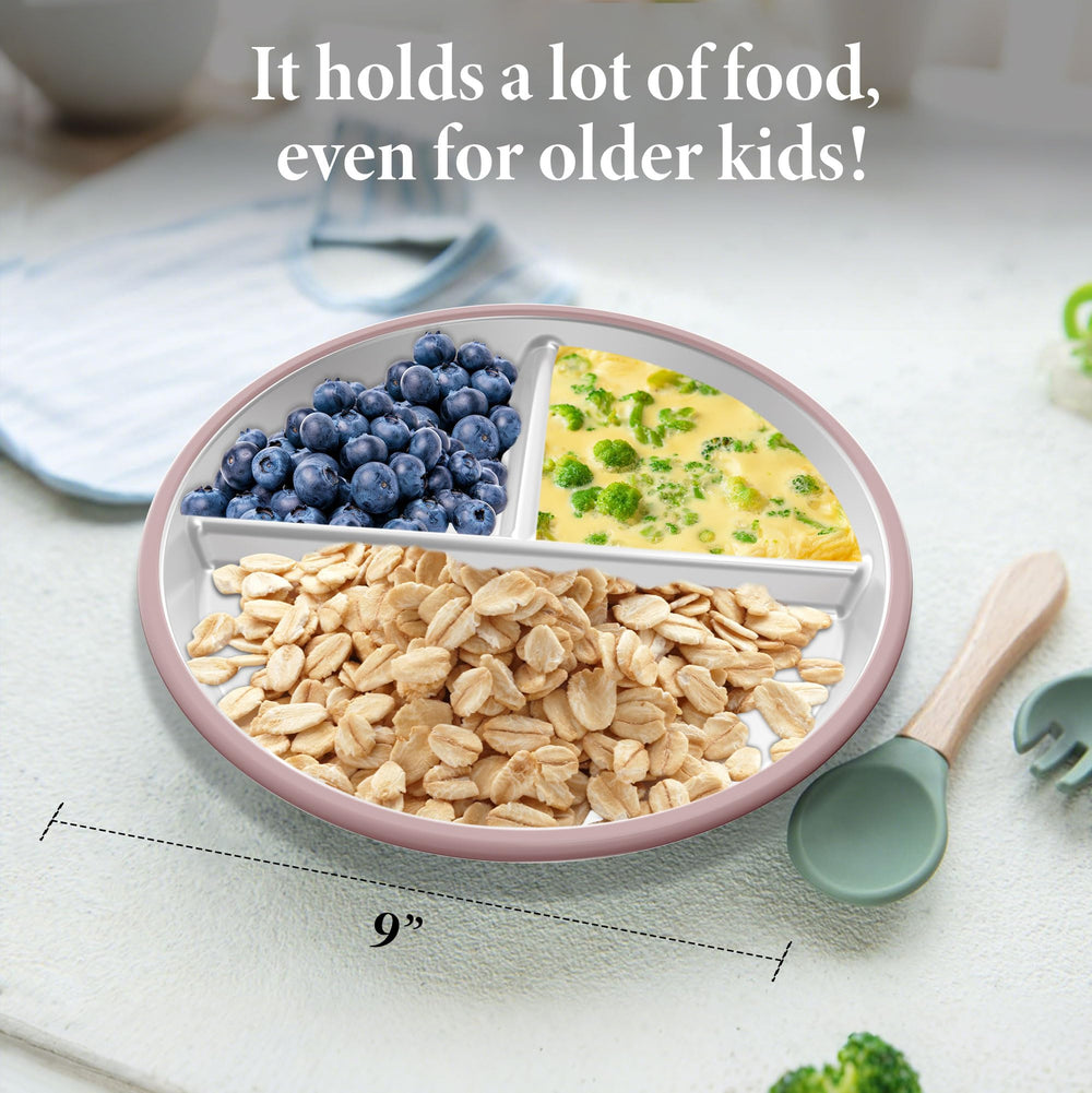 NEWKITCHEN non-slip bottom supports self-feeding without sliding.