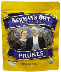 Newman's Own Organics California prunes pouch 2-pack for on-the-go snacking