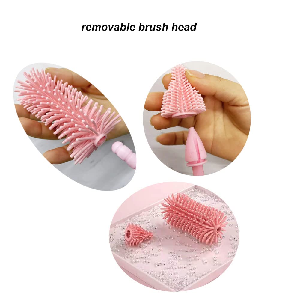 Newmemo breast pump accessory cleaner fits bottles, valves, and storage bags