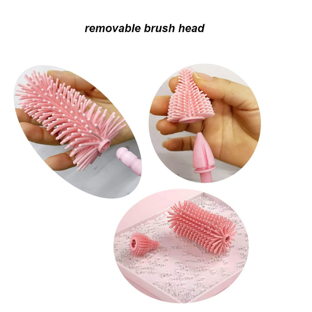 Newmemo breast pump accessory cleaner fits bottles, valves, and storage bags
