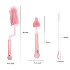 Newmemo silicone nipple brush targets hard-to-reach areas for easier nipple cleaning