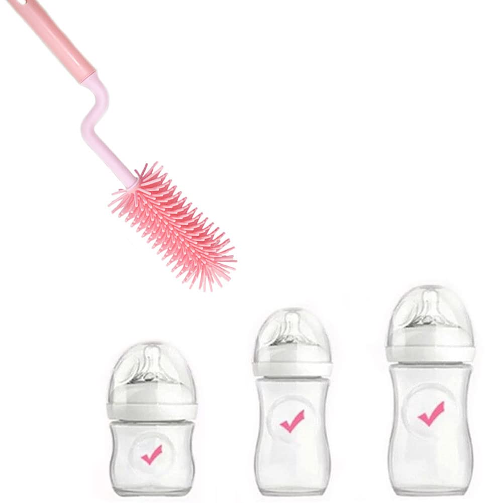 Newmemo straw brush clean precision for reusable straws and narrow openings