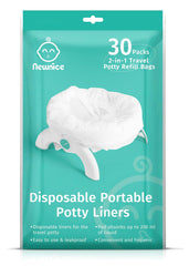 Newnice absorbent-200ml-pad liner for quick, leak-free potty use on the go.