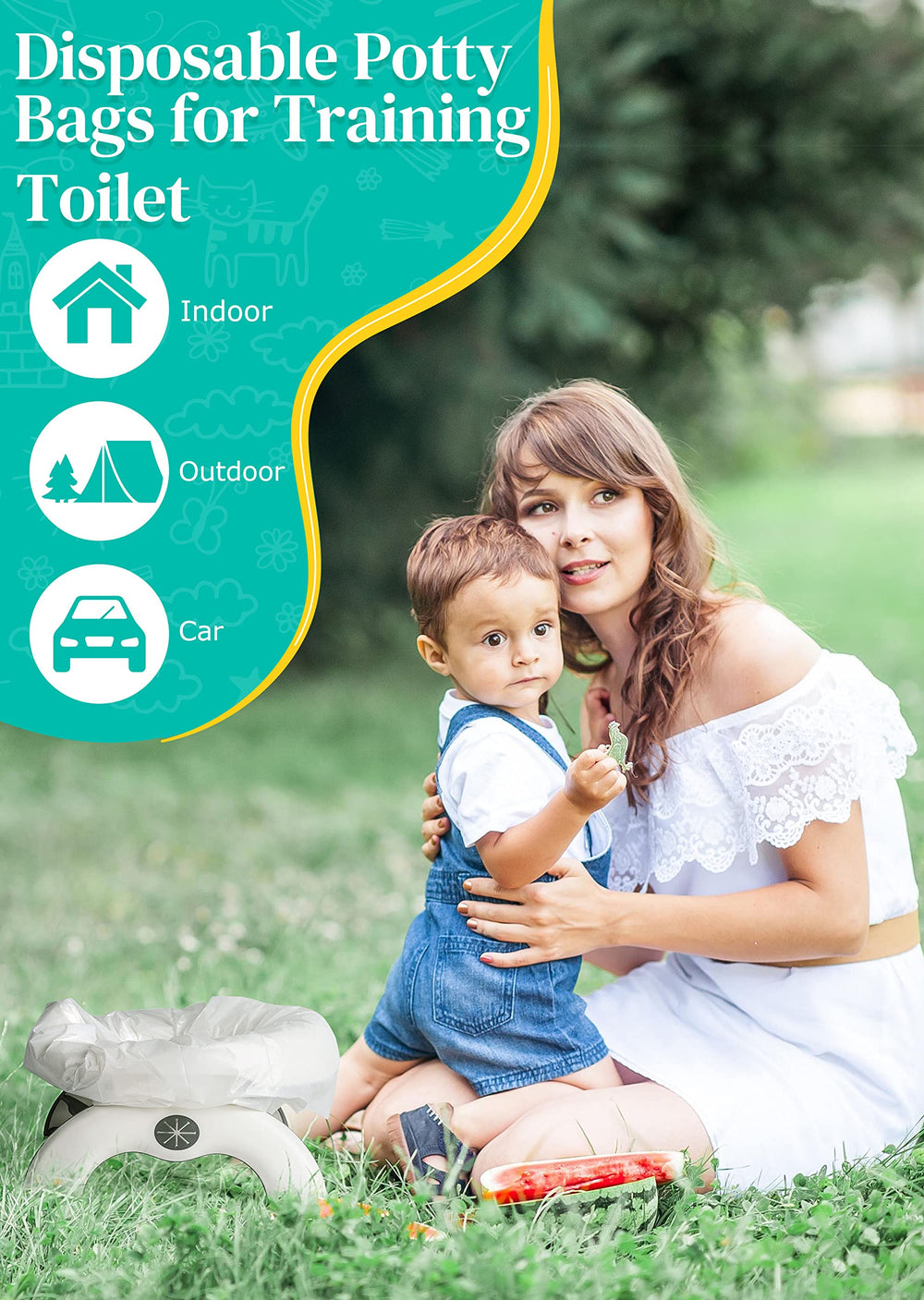 Newnice odor-sealing-material helps maintain freshness after use.