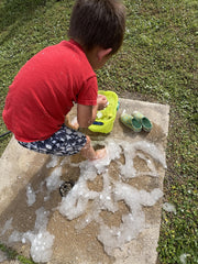 Newsorb powder turns into gel when added to water for classrooms