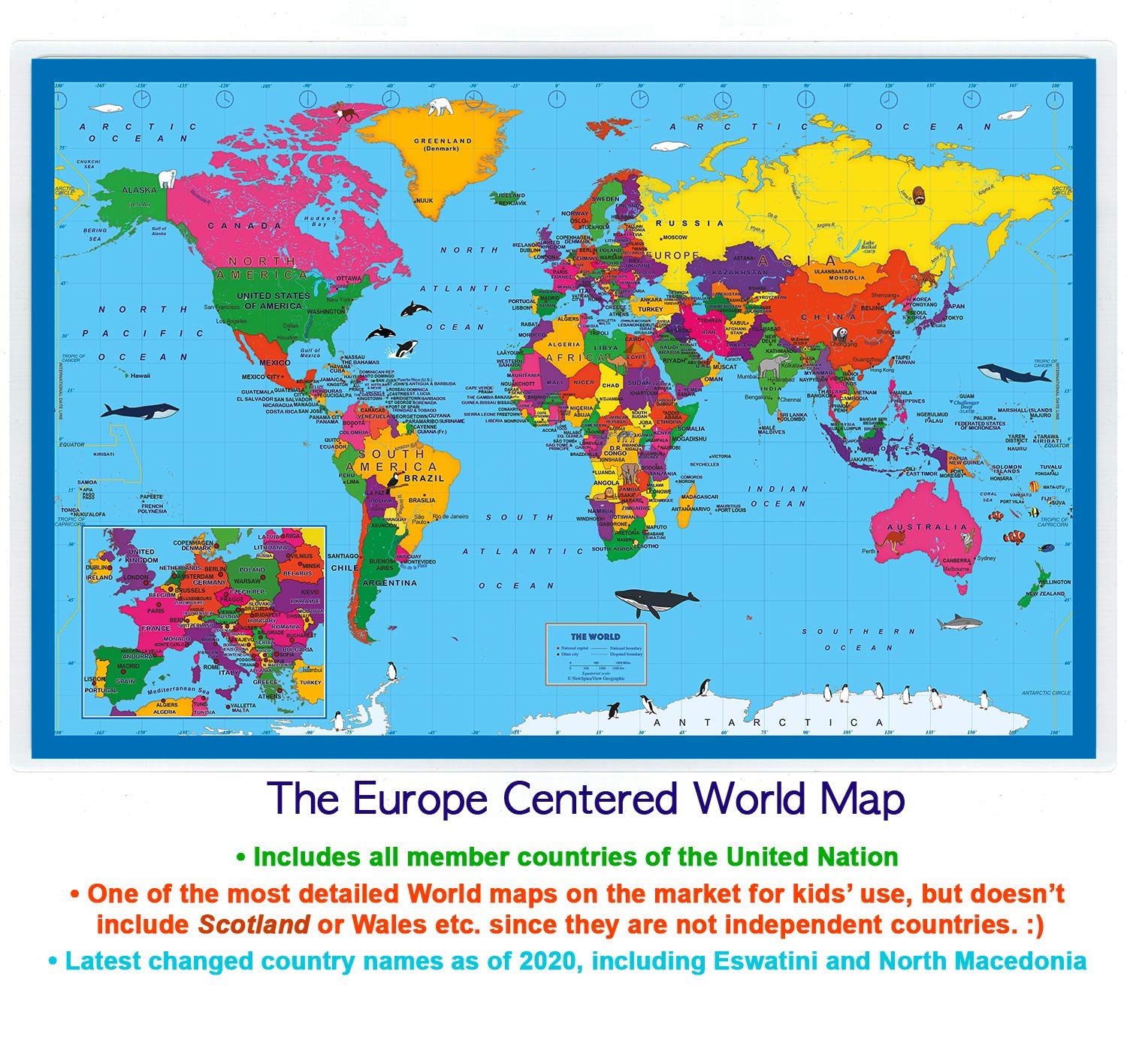 NewSpaceView placemat colors and letters to boost recognition during meals