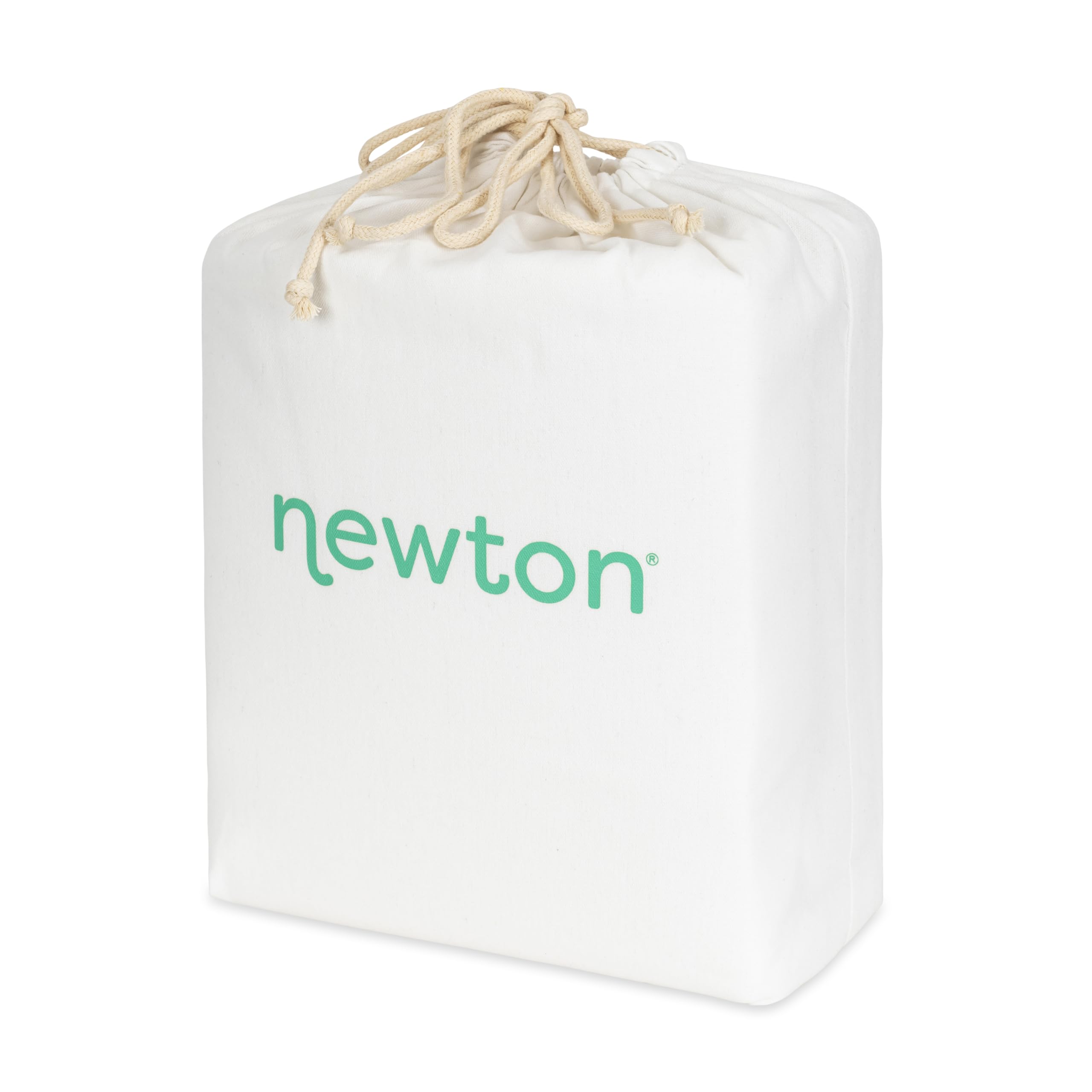 Newton Baby Cream Organic Twin Mattress Pad with waterproof layer protecting the mattress