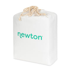 Newton Baby Cream Organic Twin Mattress Pad with waterproof layer protecting the mattress