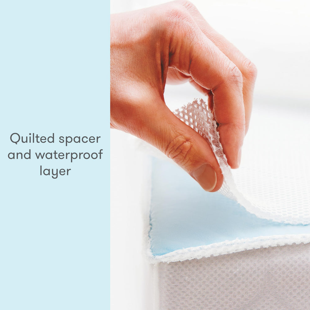 Newton Baby breathable design supports safer sleep with better airflow.