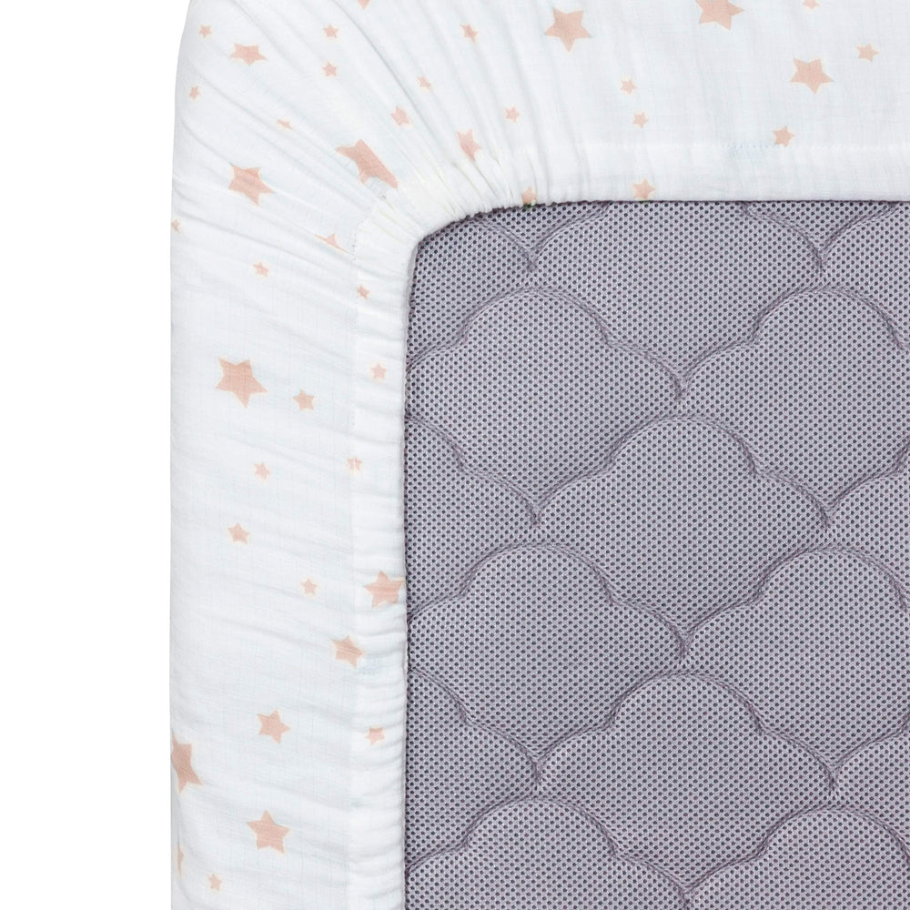 Newton Baby sheets are machine washable and dryer safe for busy families