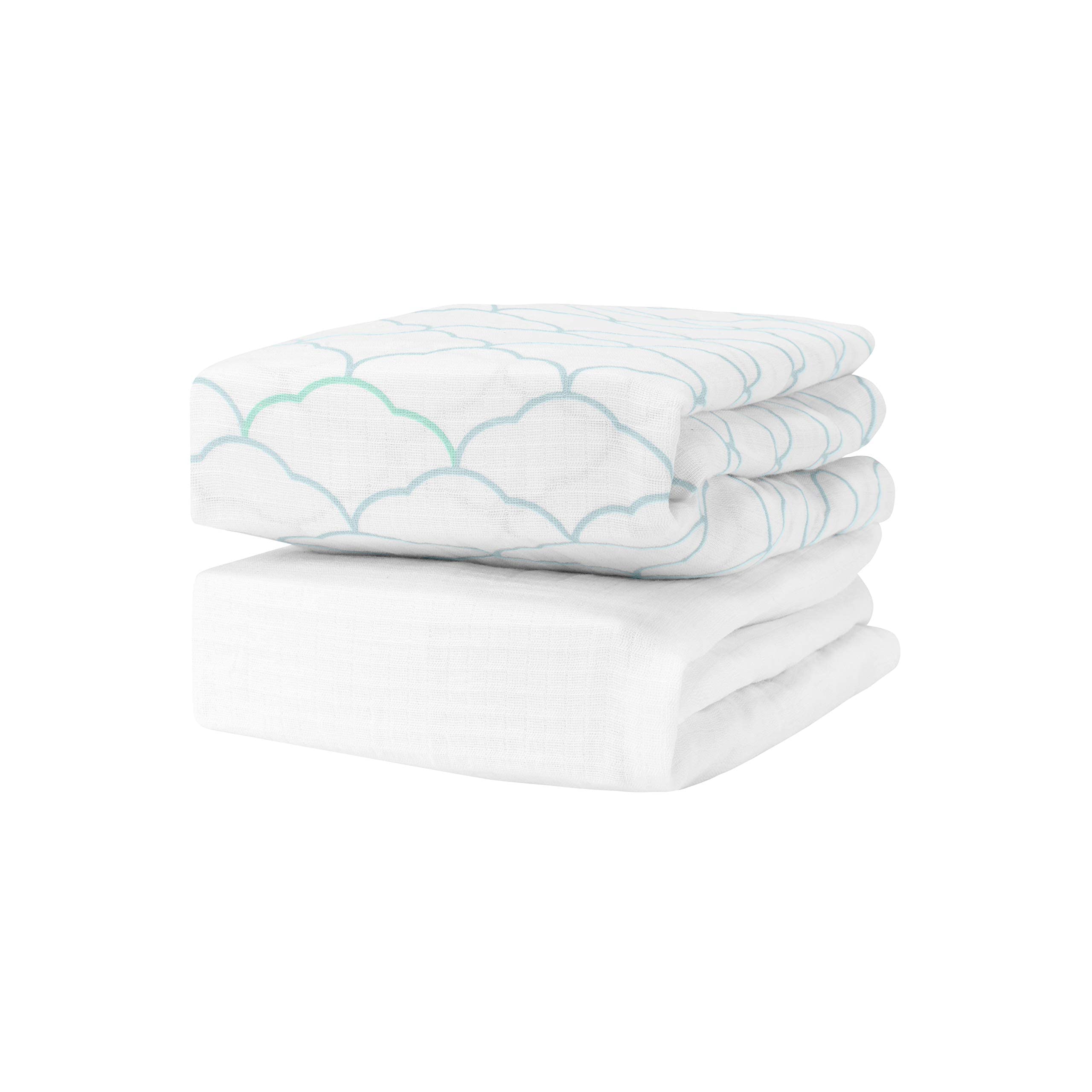 Newton Baby fitted crib sheet in breathable organic cotton for cool baby sleep