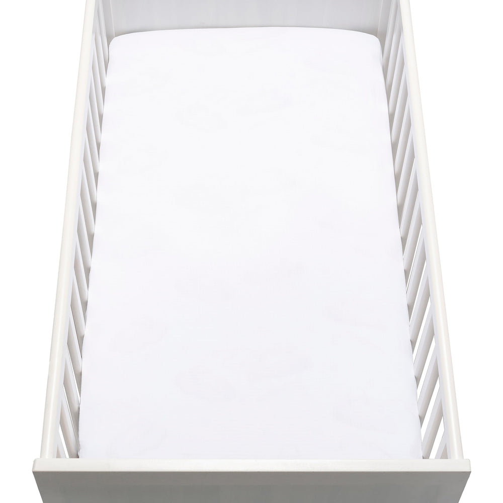 Newton Baby two-pack sheets neatly folded in packaging