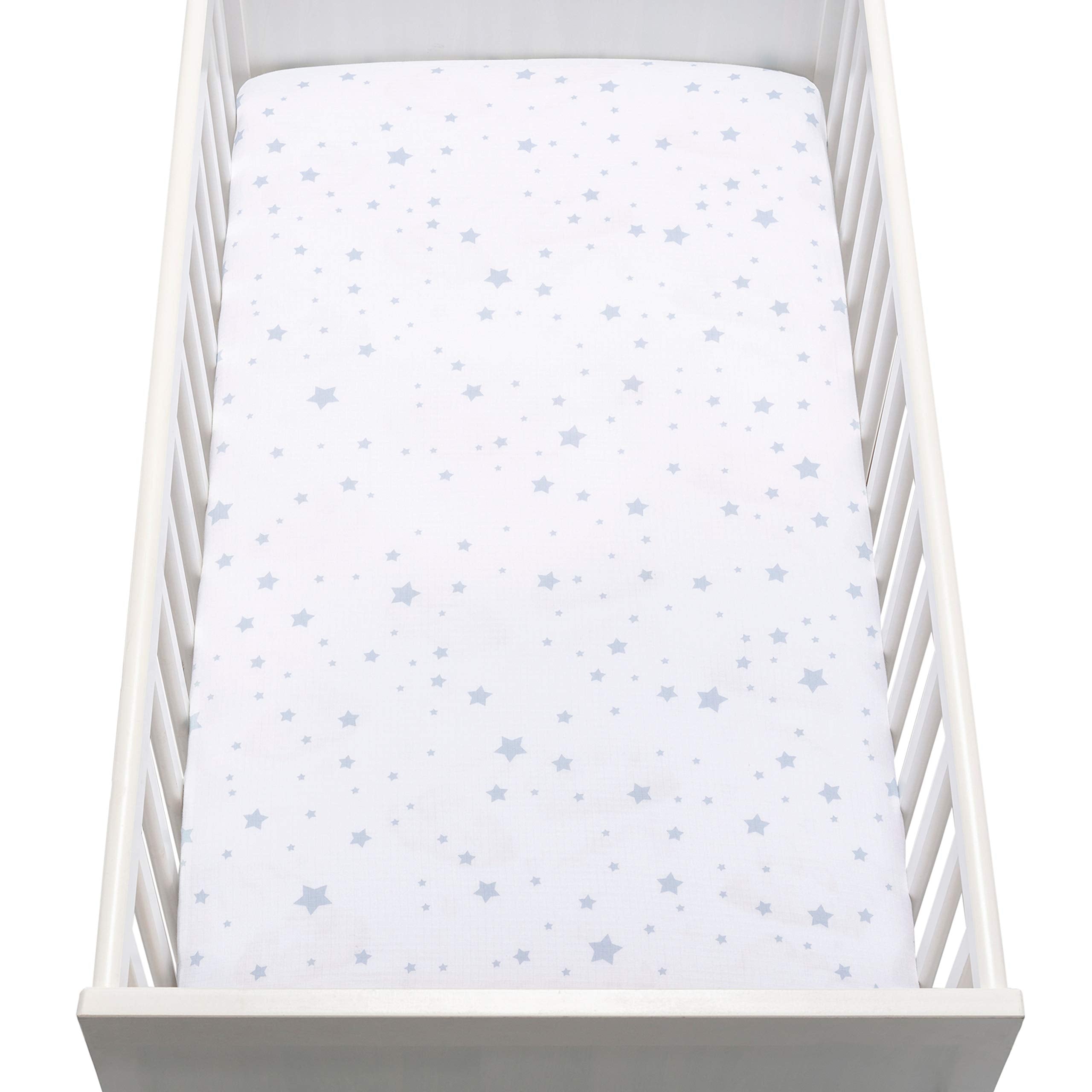 Newton Baby fitted crib sheet machine washable design for easy cleaning in busy nurseries.
