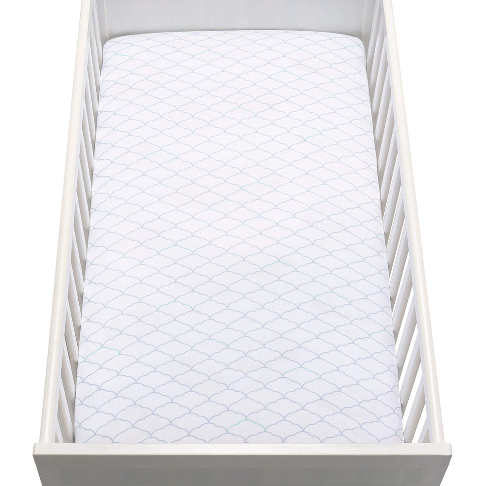 Newton Baby organic cotton sheet highlighting soft, skin-friendly texture