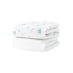 Newton Baby fitted crib sheet two-pack ultra breathable fabric for cooler baby sleep.