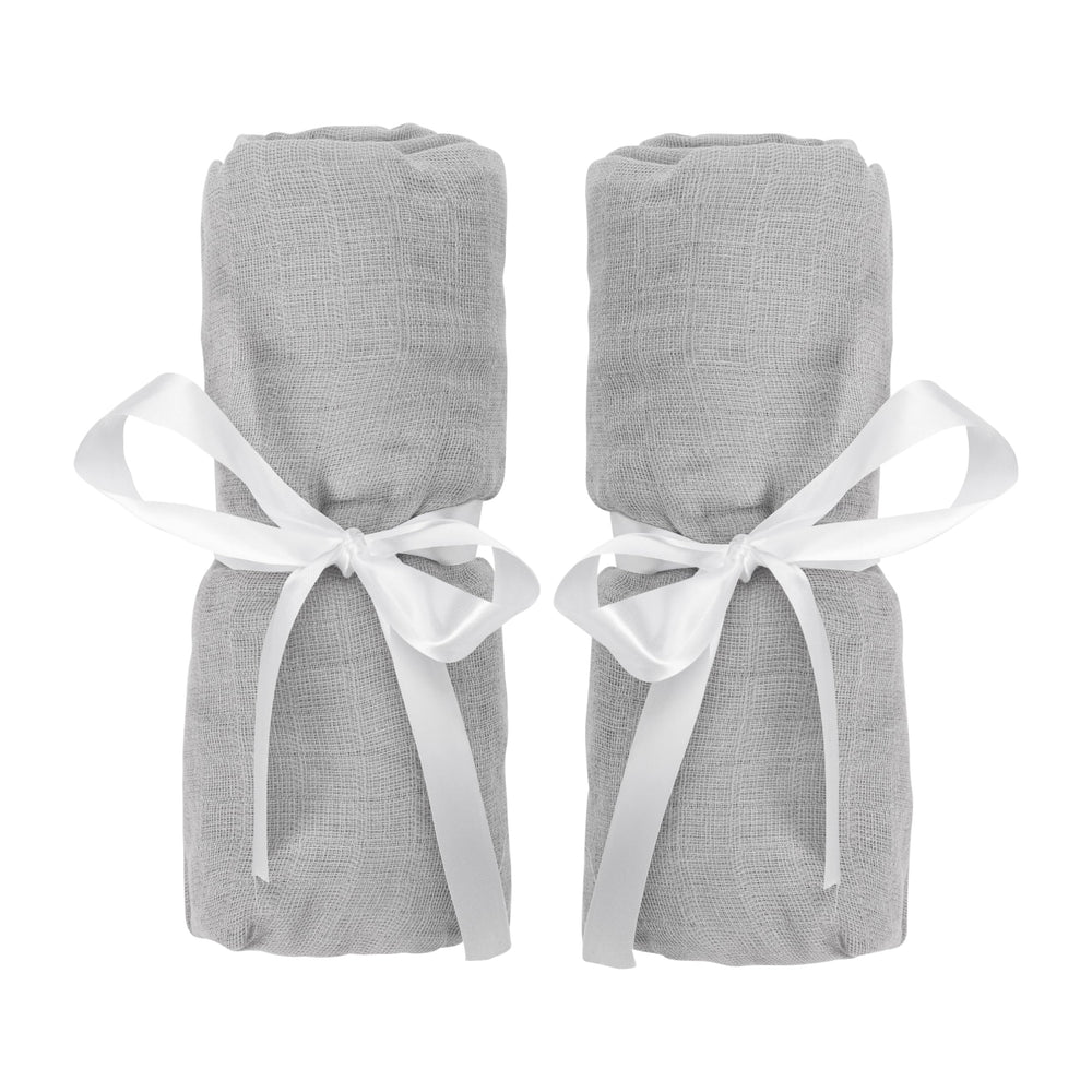 Newton Baby fitted sheets pack grey provide snug bassinet fit with secure elastic
