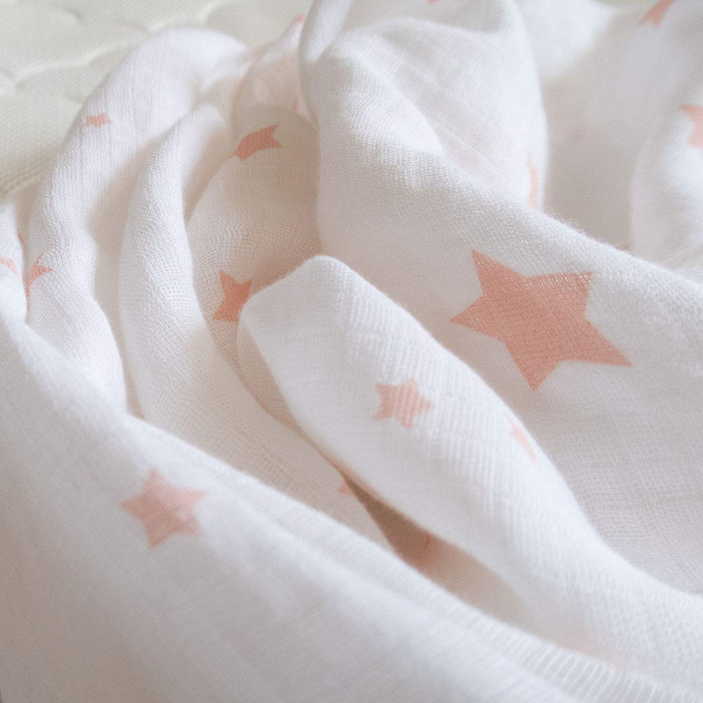 Newton Baby fitted sheets with elastic fit provide a snug bedtime surface