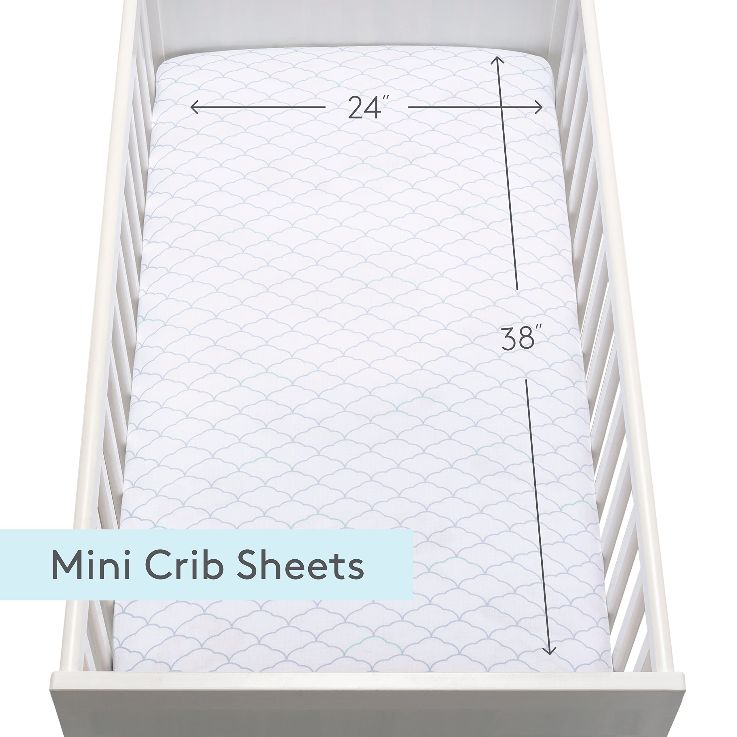 Newton Baby muslin texture detail reveals airy weave for comfort