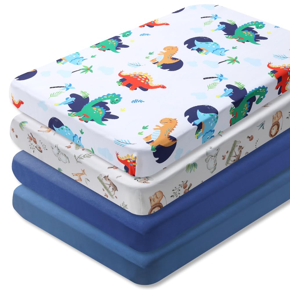 Newvenper crib sheet in a bright nursery scene for cozy sleep space
