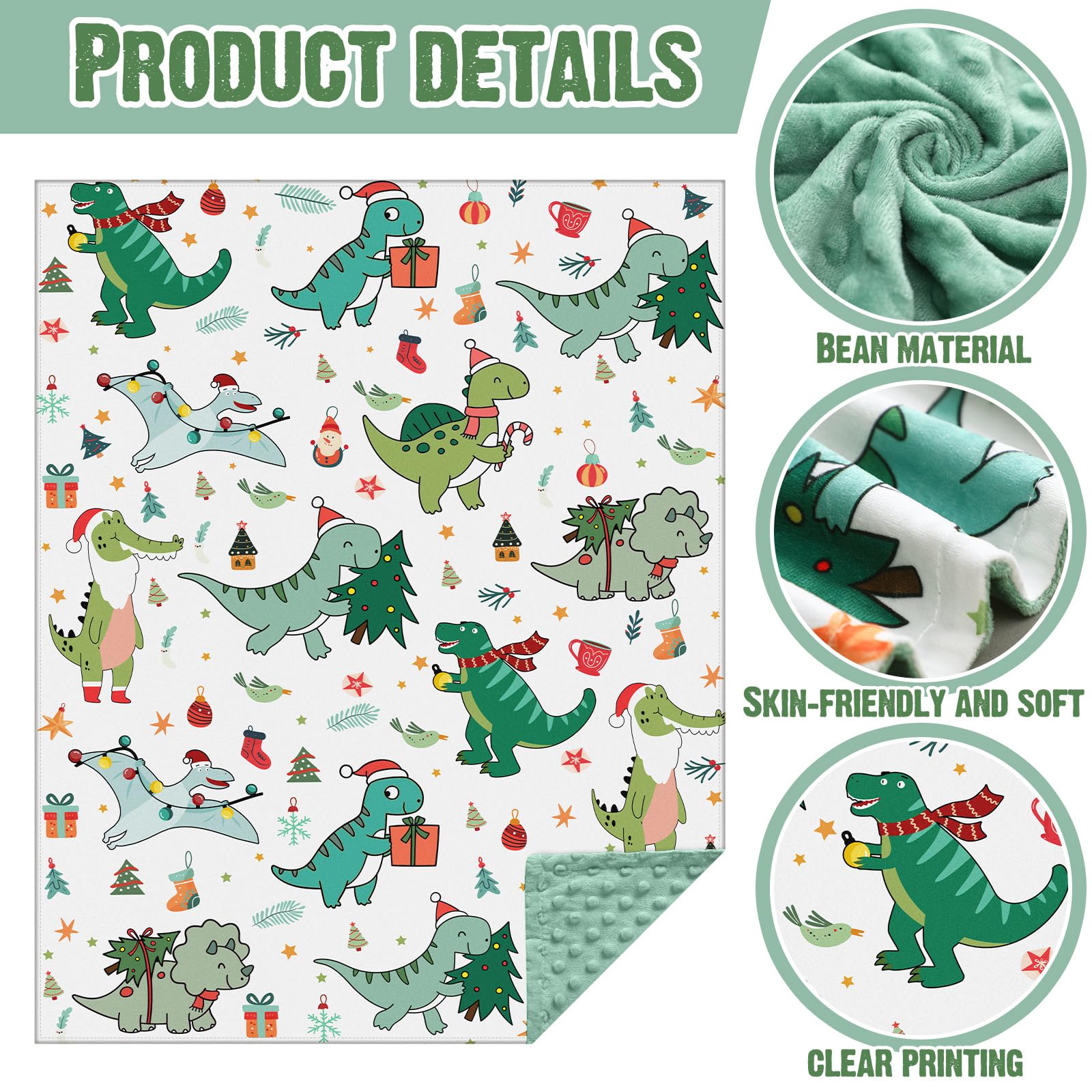 Newwiee baby blanket crib-size 30x40 provides roomy coverage for naps