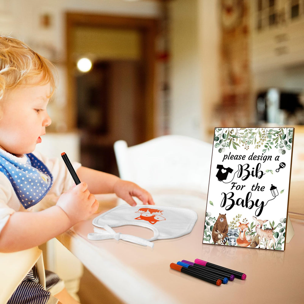 Newwiee bibs clean easily with cold water and mild detergent.