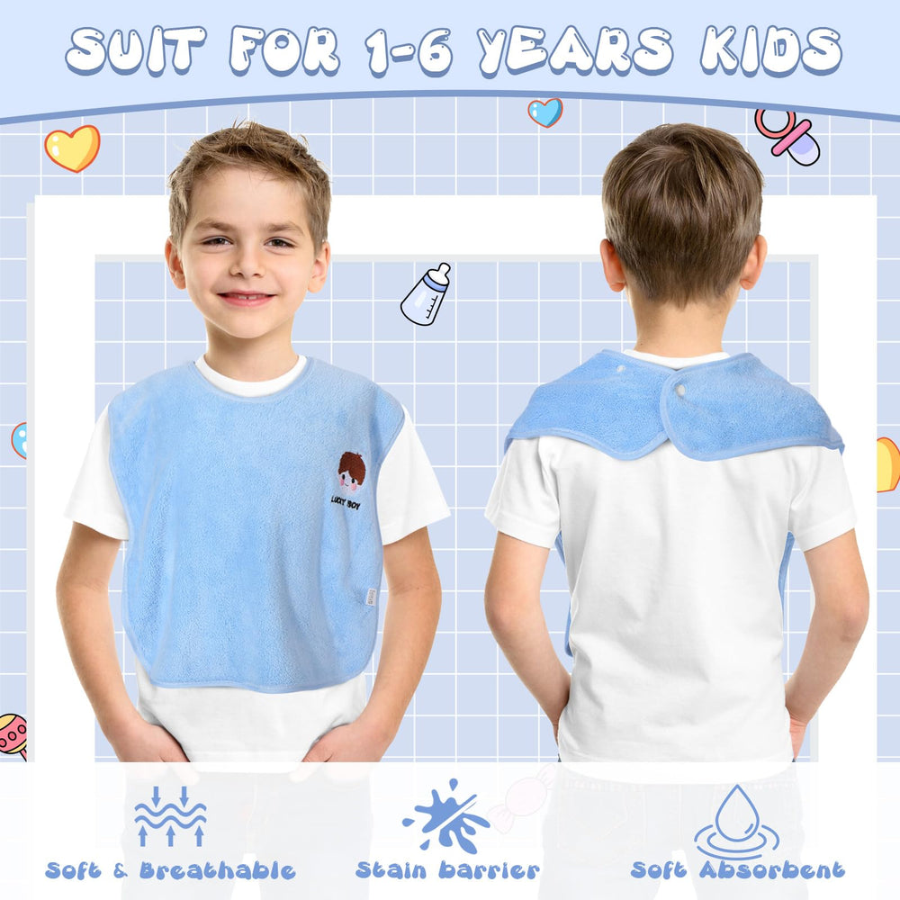 Newwiee bibs at dining tables keep clothes cleaner during feeding
