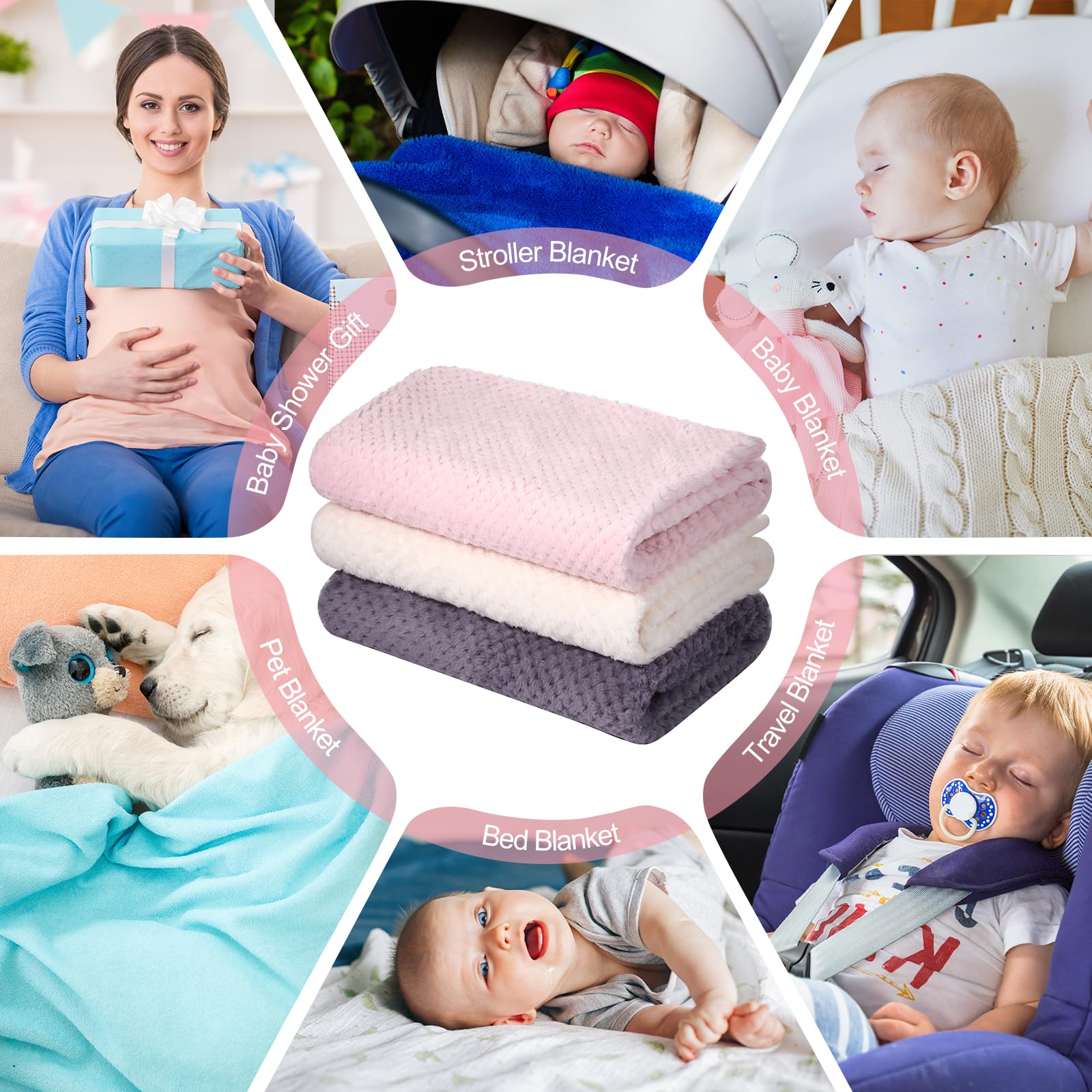 Newwiee easy-care blanket is machine wash safe for busy parents