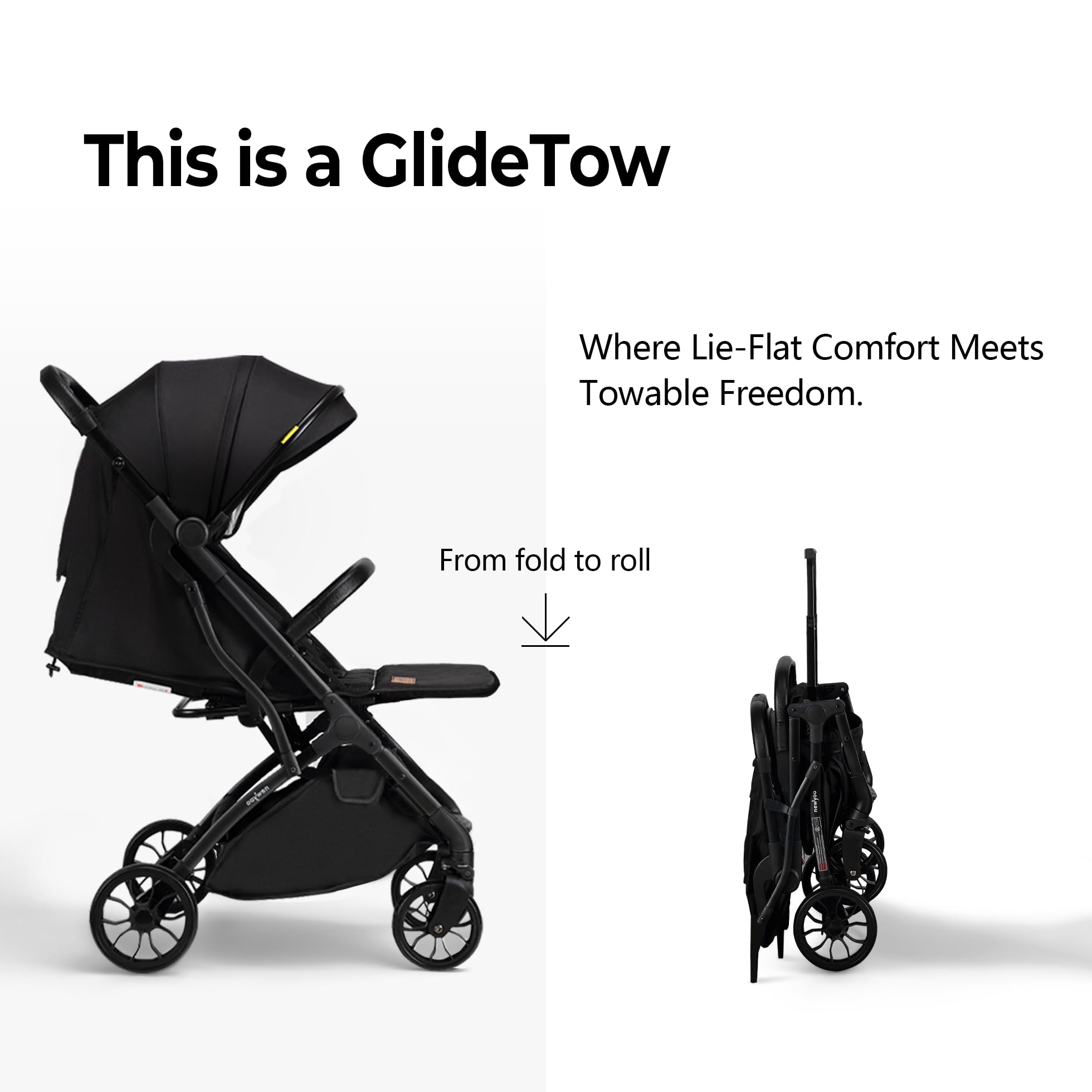 newyoo GlideTow TR18M canopy with UPF50+ sun protection