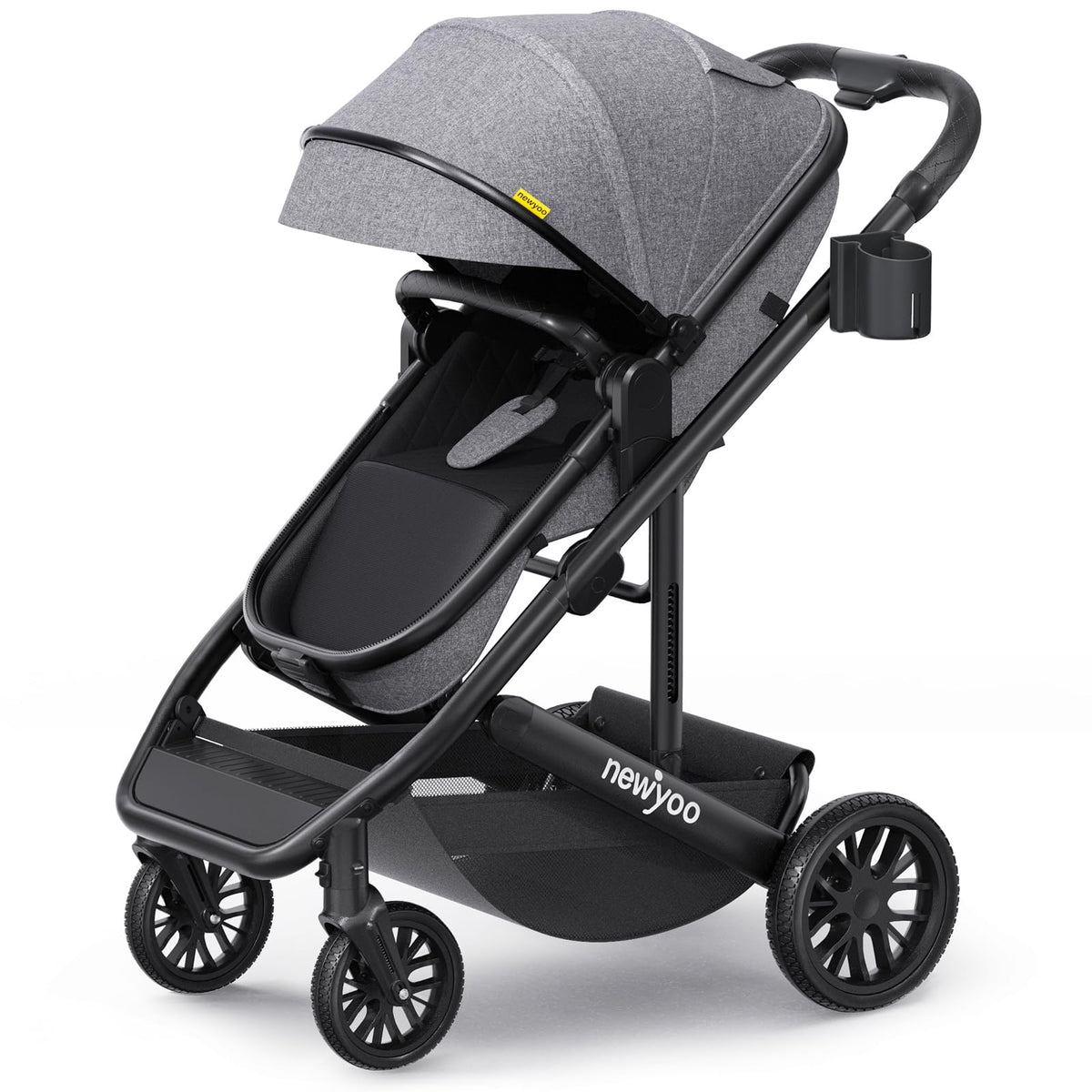 newyoo Nestro 516M front view for easy everyday handling in grey