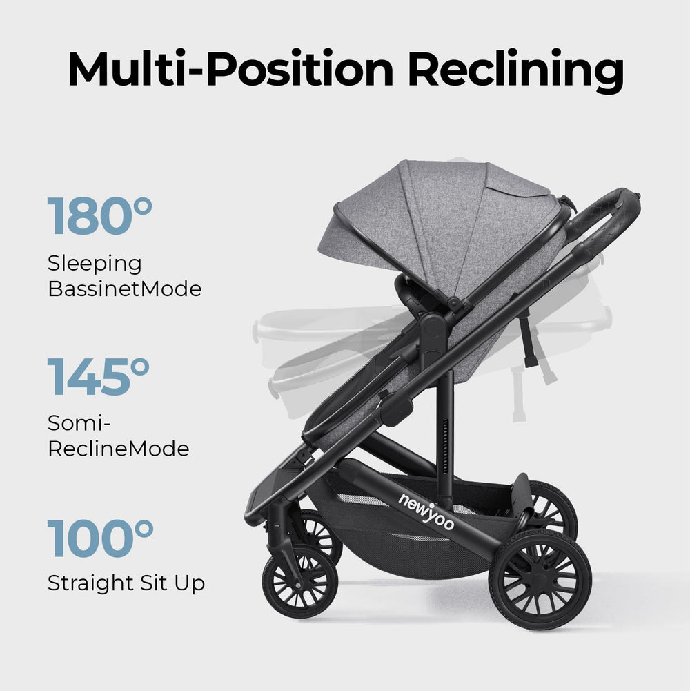 newyoo Nestro 516M full recline highlights newborn comfort on the move