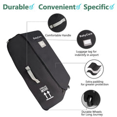 Nexanic bag with organized pocket system keeping stroller accessories orderly