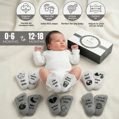 NEXT MOMMY reinforced-toe non-slip socks keep little toes durable during playtime