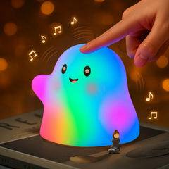 nextanG RGB Ghost Night Light shows color-change glow for bedtime fun.