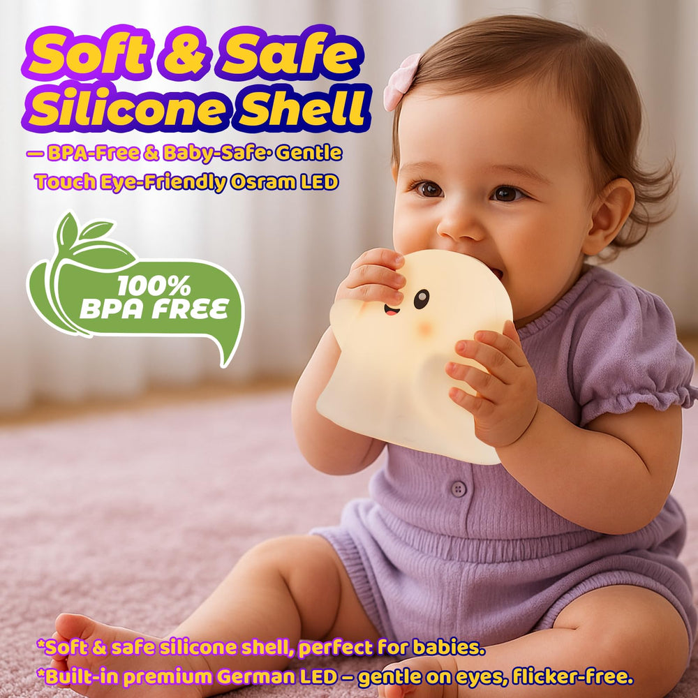 nextanG RGB Ghost Night Light makes a charming gift for kids.