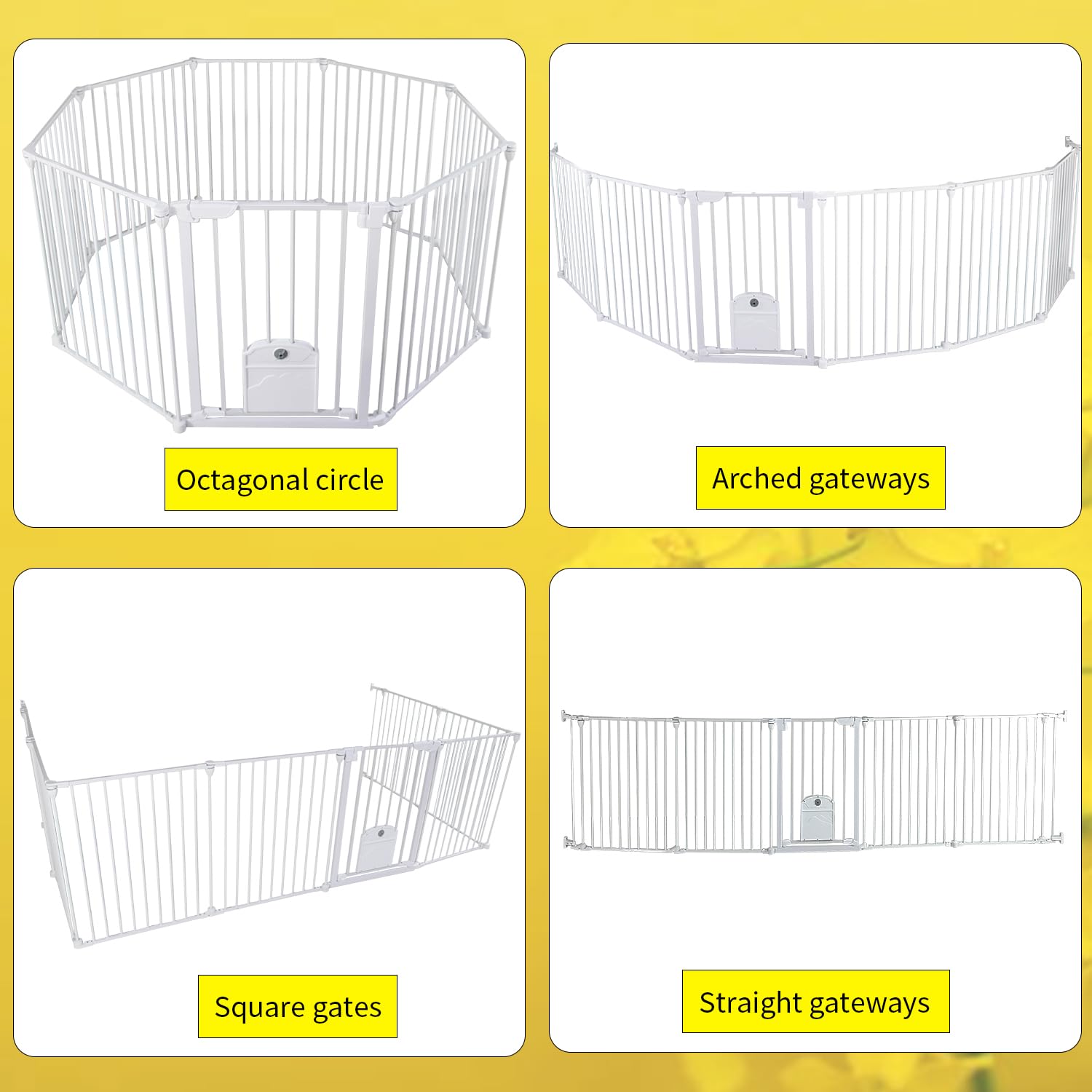 NexusSmash 30-inch height gate prevents pets from jumping over