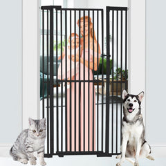 NexusSmash 71-inch gate full height helps contain tall pets.