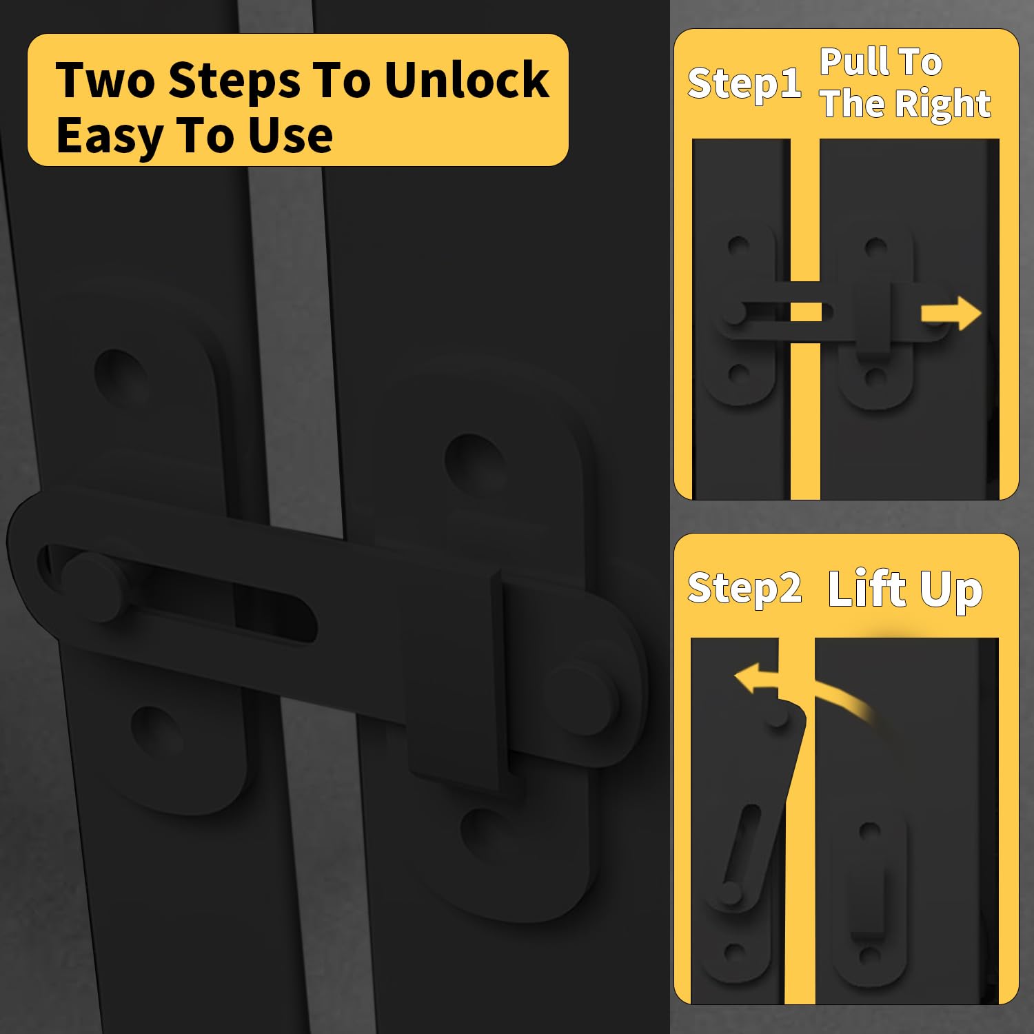 NexusSmash easy operate handle for smooth gate passage.