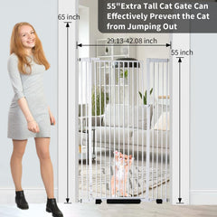 NexusSmash extra-wide gate with 29.92–43 inch adjustment fit for various doorways.