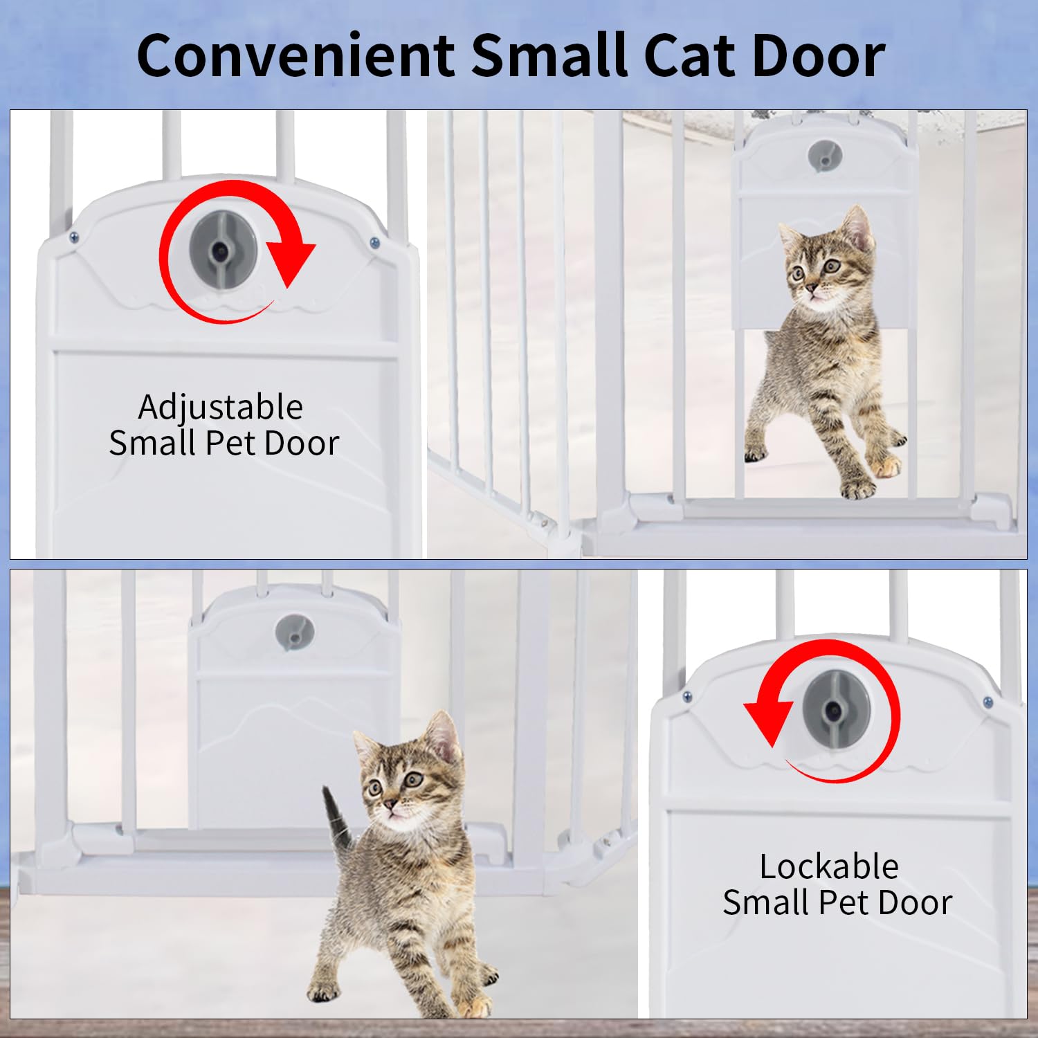 NexusSmash 30-inch tall gate helps separate babies and pets safely