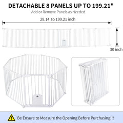 NexusSmash extra-wide gate with cat door enables easy pet passage