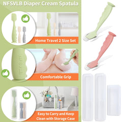 NFSVLB diaper cream spatula small for targeted diaper-area care