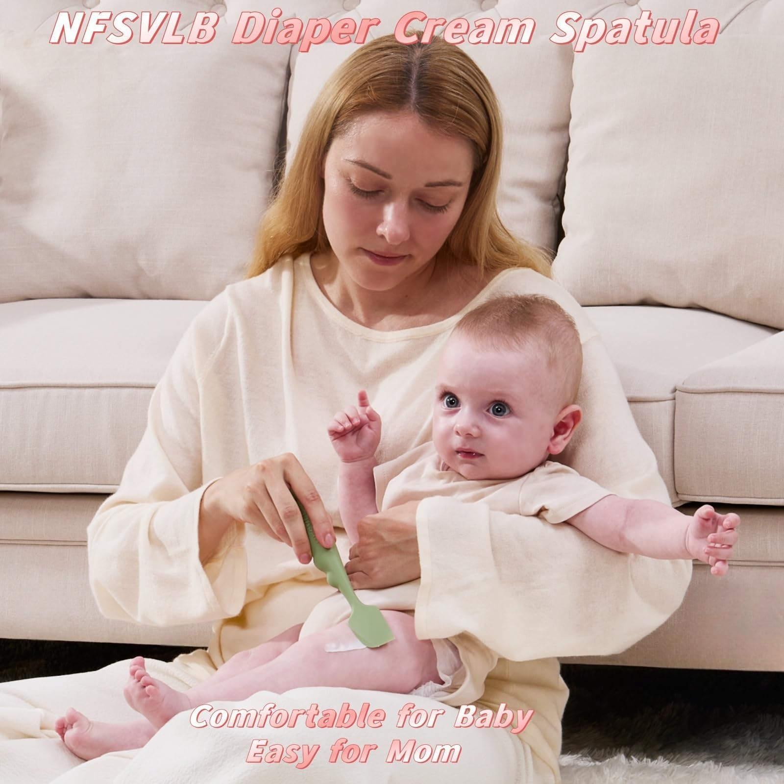 NFSVLB storage boxes keep diaper cream spatulas clean and portable.