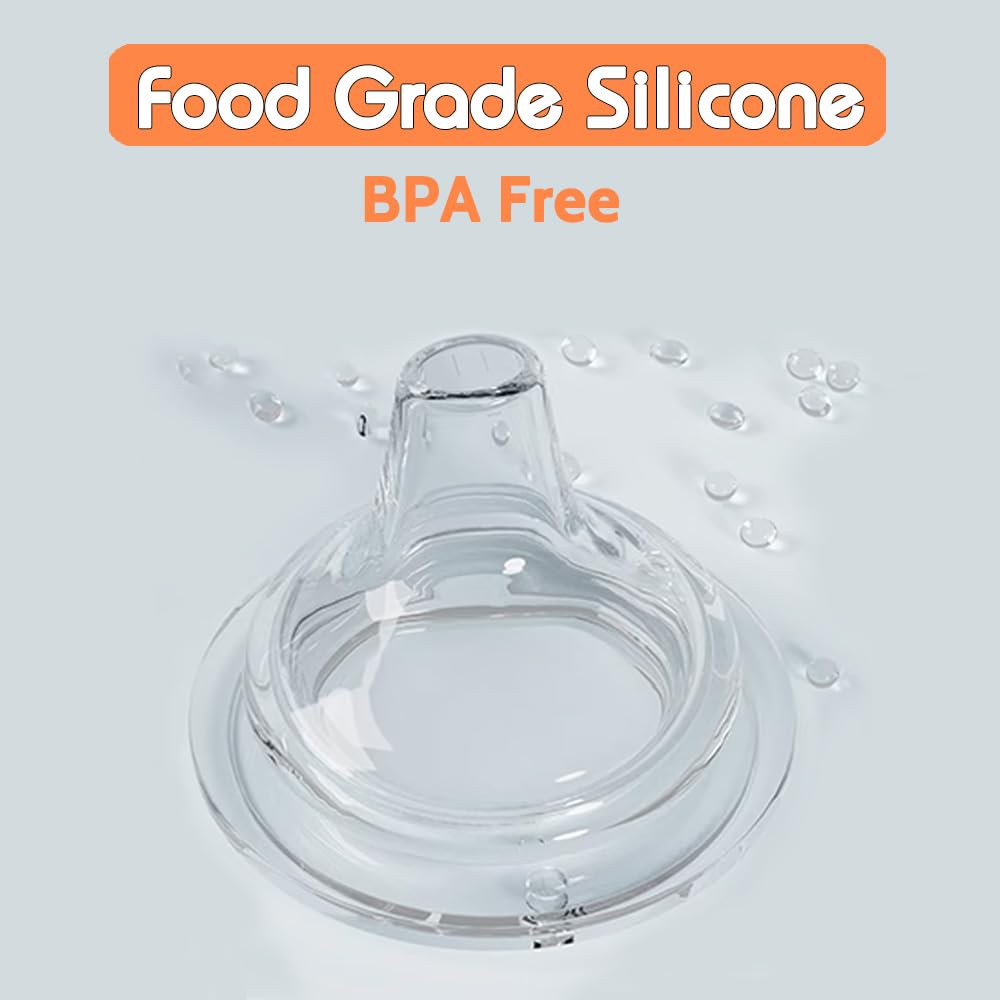 NGUP ergonomic spout design reduces air intake during cups transitions