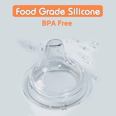 NGUP ergonomic spout design reduces air intake during cups transitions