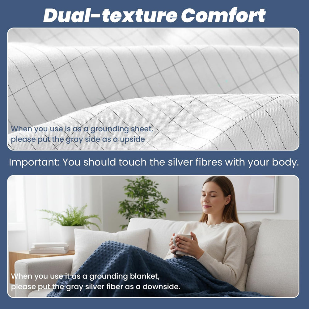NHIDKU grounding throw 60x80 dimensions ideal for shared use