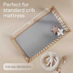 Niagara Sleep Solution deep-pocket design fits mattresses up to nine inches