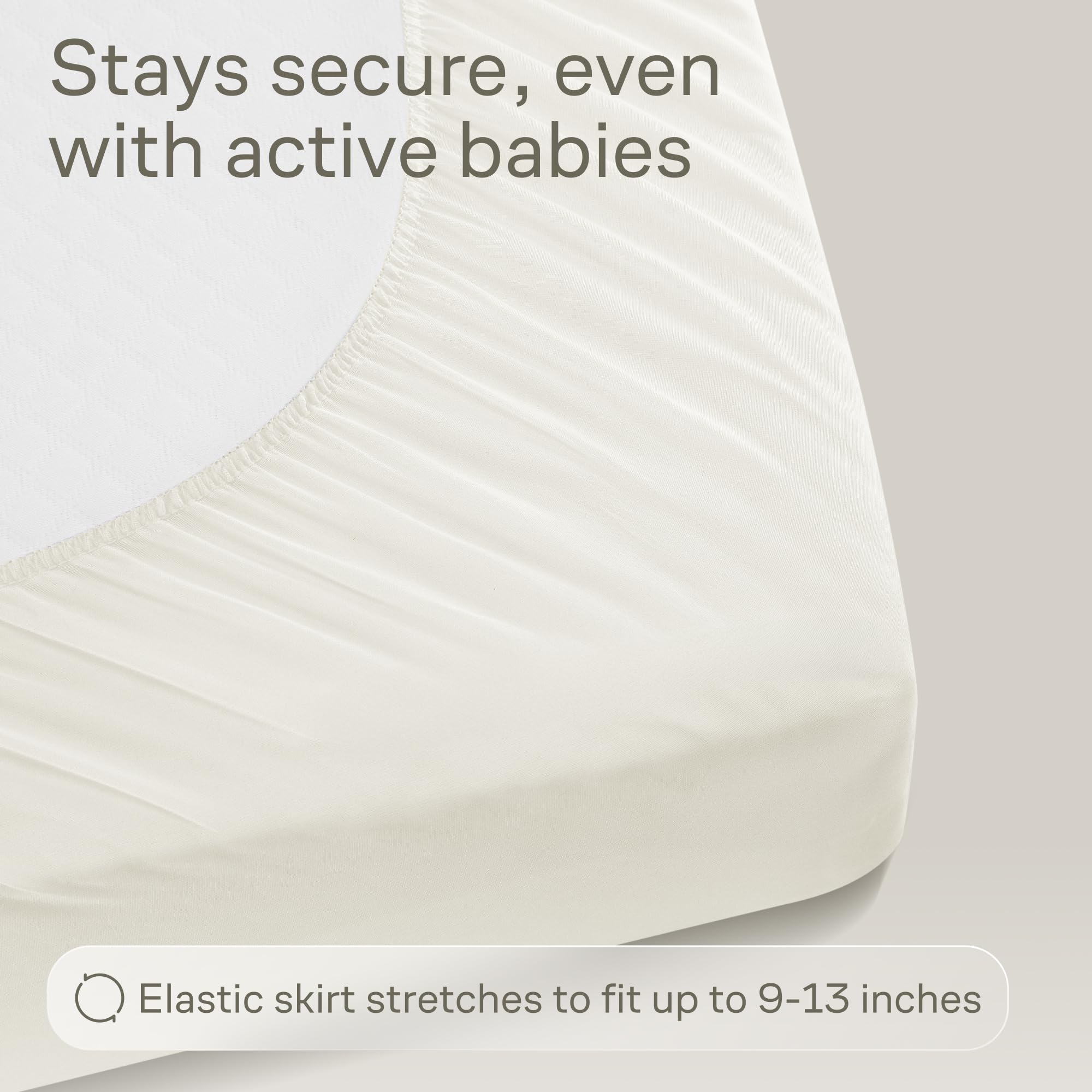 Niagara Sleep Solution two-pack crib protectors provide backup protection for busy households.