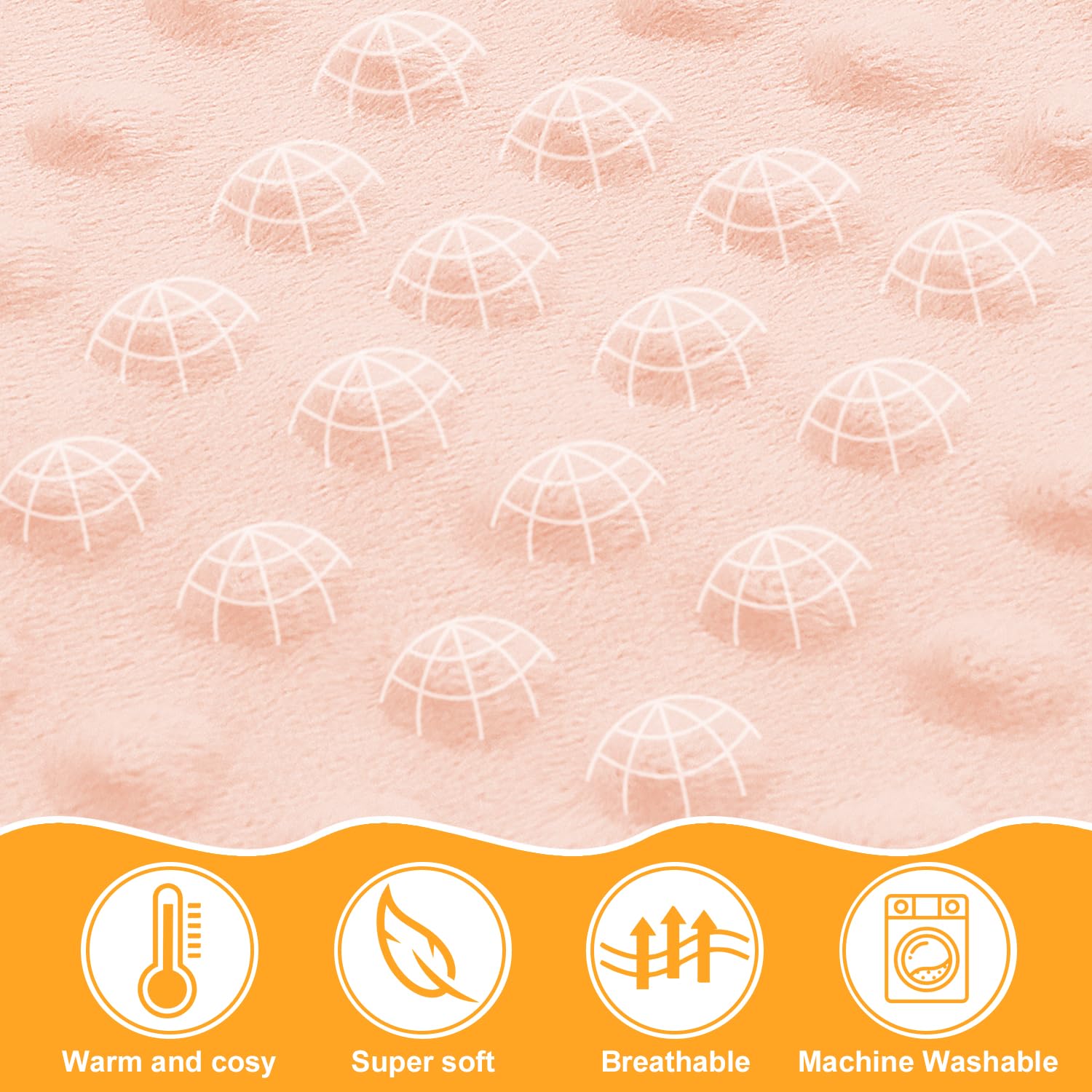 Nialnant floral baby blanket size 30x40 showcases ample wrap for comfort.