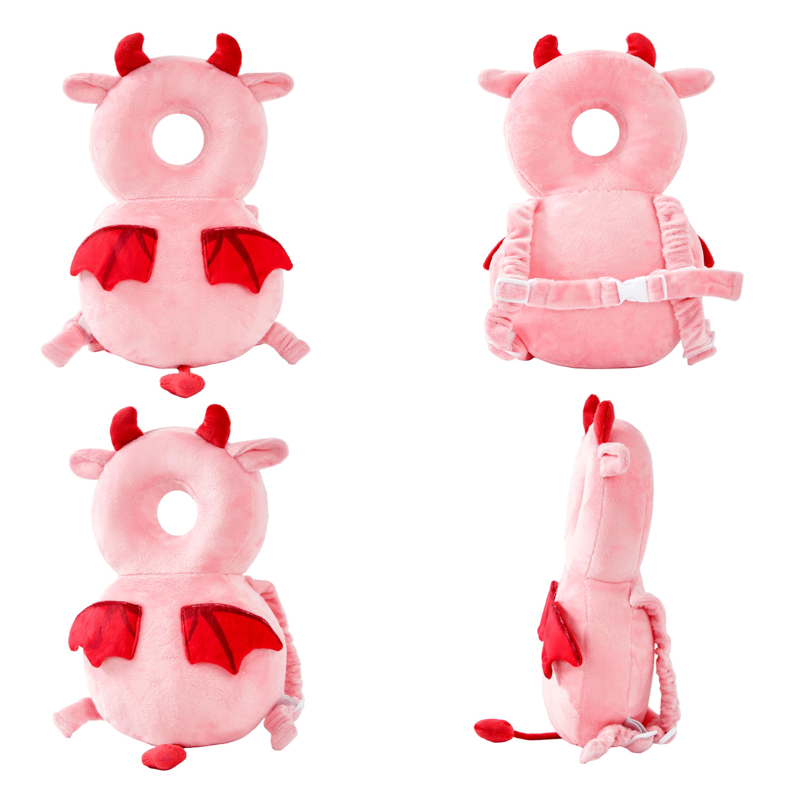 Nice Choice pink devil design adds playful look for boys and girls.